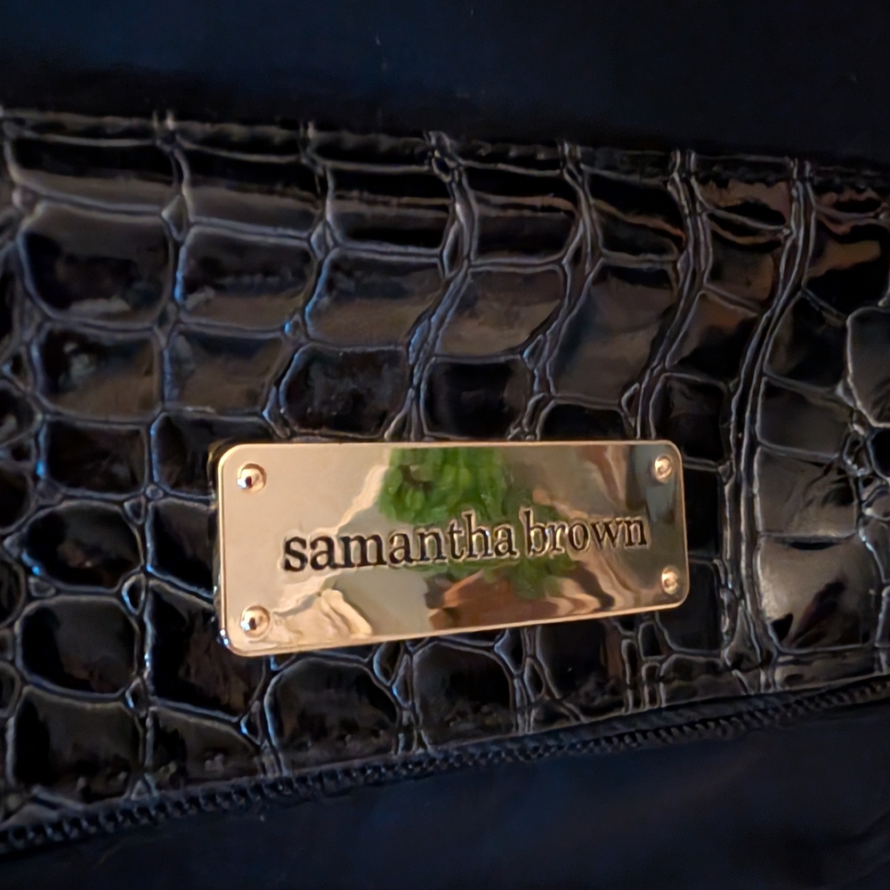 Navy Blue Shoulder Bag, Samantha Brown - Picture 2 of 6